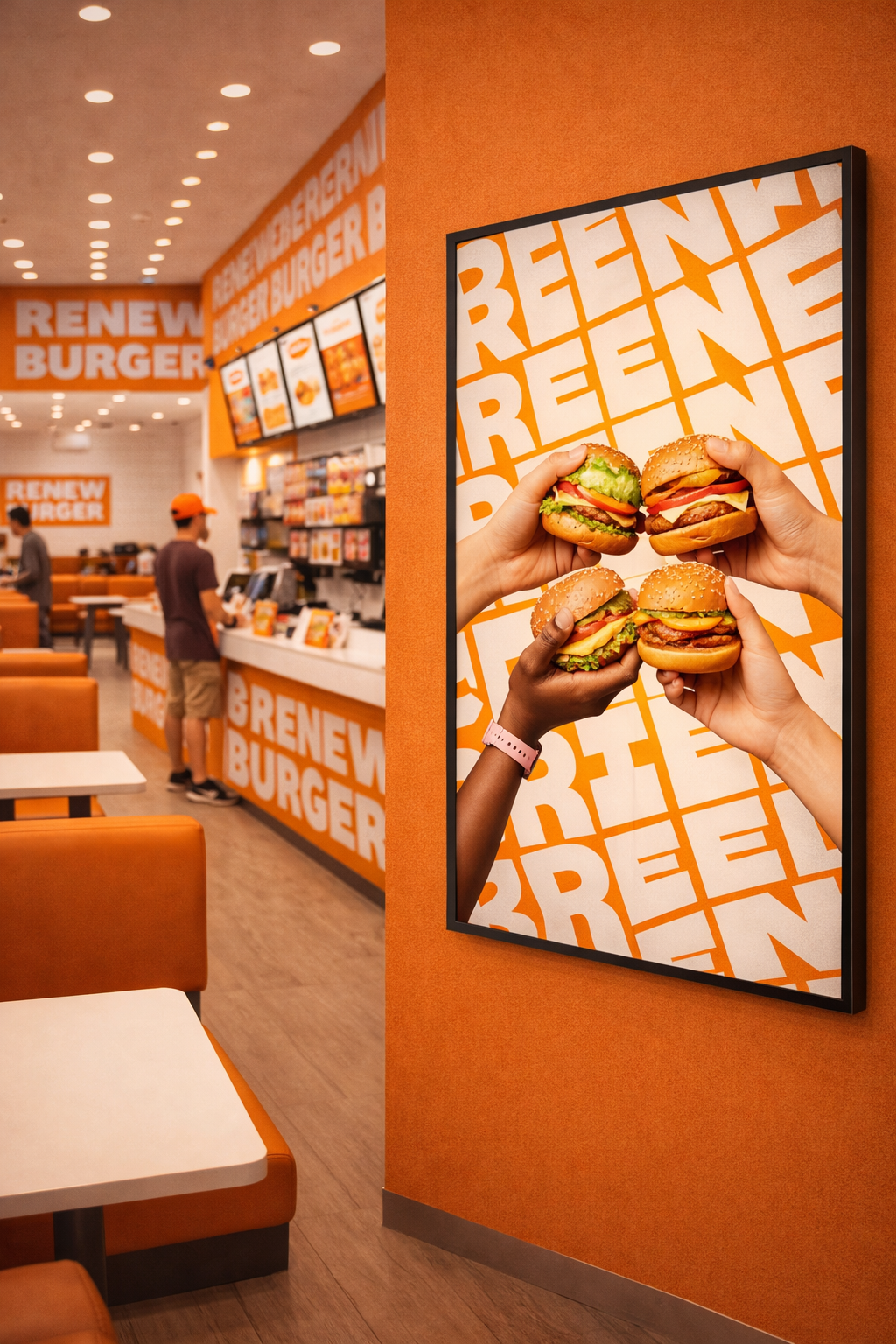 Einseitige LED Frames